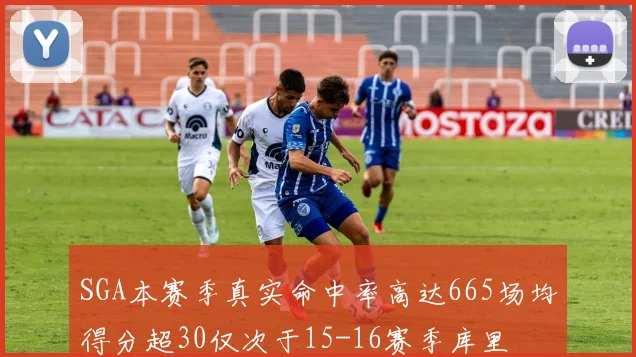 SGA本赛季真实命中率高达665场均得分超30仅次于15-16赛季库里